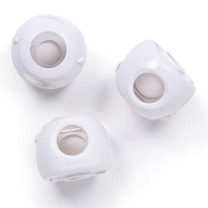 Safety 1st Parent Grip Door Knob Covers, White, One Size,4 Count (Pack of 1) (HS3260600), Packaging may vary