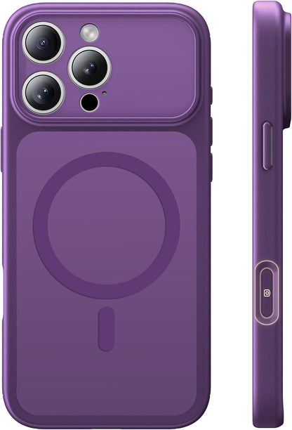 TAURI for iPhone 16 Pro Max Case, Compatible with MagSafe, Purple