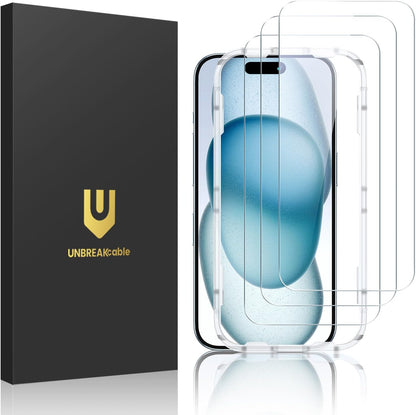 UNBREAKcable 3-Pack Screen Protector for iPhone SE 2022/SE 2020, iPhone 8/7