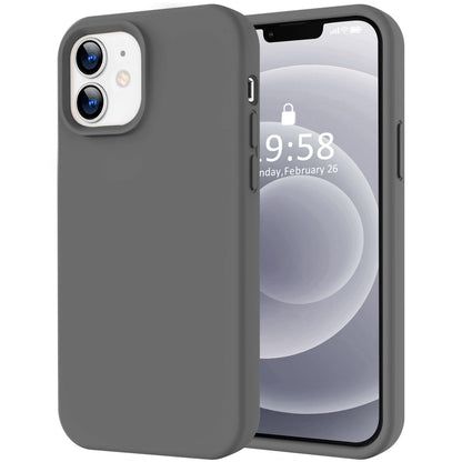 LOVE 3000 Designed for iPhone 16 Case, Premium Silicone with [Soft Anti-Scratch Microfiber Lining] Shockproof Protective Phone Case for Men Women Girls 6.1", Black