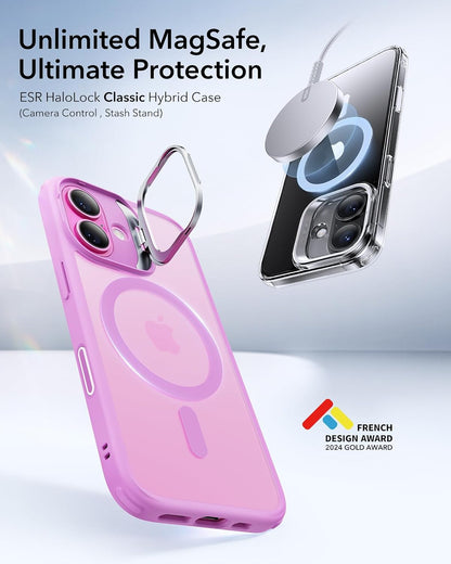 ESR Classic Hybrid for iPhone 18 Pro Max/17 Pro Max Case with Flex Stand