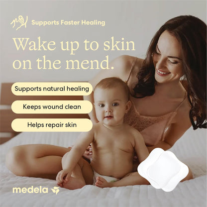 Medela Soothing Hydrogel Pads for Nipples, Reusable 24 Hours, Pack of 4