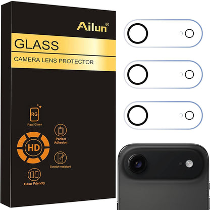 Ailun 3 Pack Camera Lens Protector for iPhone 17 Pro Max, Tempered Glass