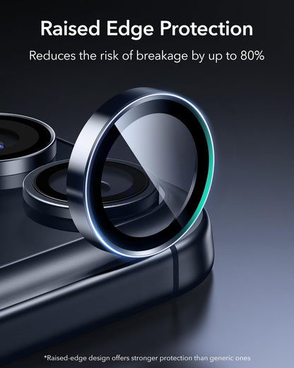 ESR for iPhone 17 Pro Max/17 Pro Camera Lens Protector, 1 Pack, Black