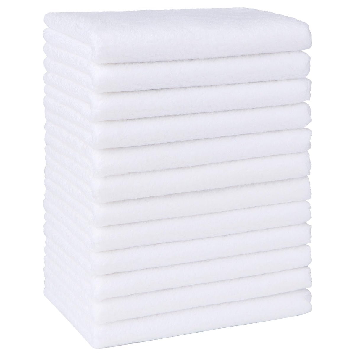 HOMEXCEL Baby Washcloths 24 Pack Microfiber Coral Fleece Soft Wash Cloths