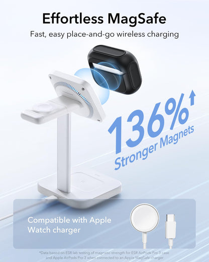 ESR for AirPods Pro 3 Case, Compatible with MagSafe, Orange