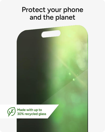 ZAGG Glass Elite Privacy Screen Protector for iPhone 17 Pro Max