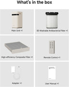 Dreame H40 Mist-Free Humidifier, 3-Stage Purification for Comfotable Air