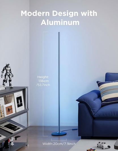 Govee RGBIC Floor Lamp Basic, 1000lm LED Corner Lamp