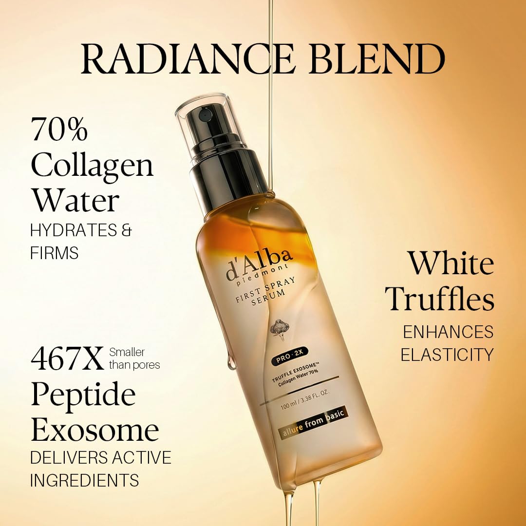 d'alba Piedmont Italian White Truffle First Spray Serum (1.69 fl oz)
