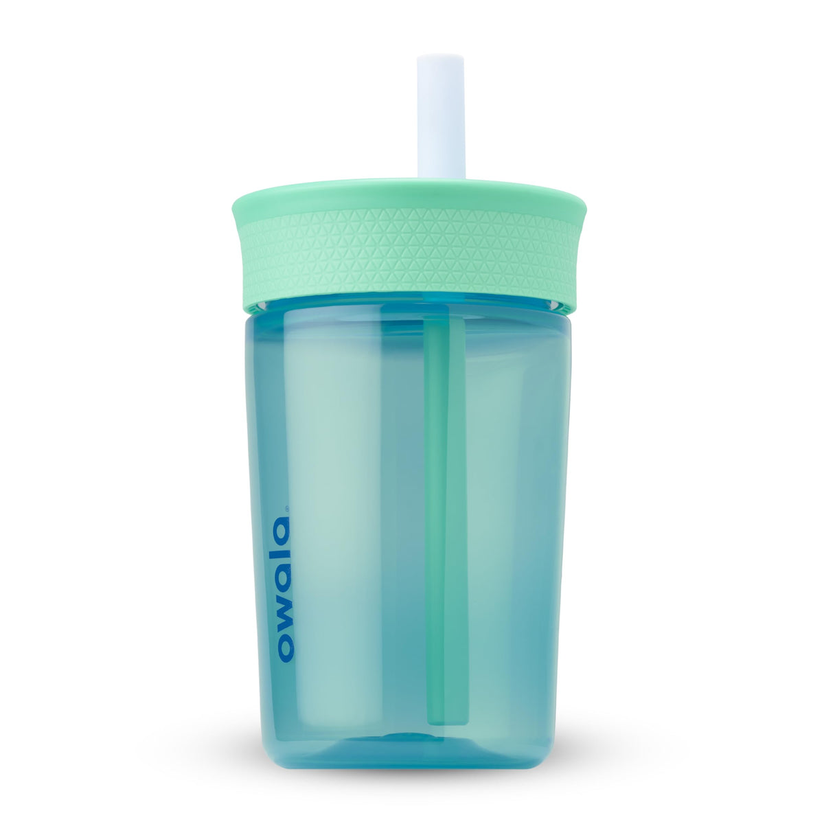 Owala Tumbler Kids Plastic Water Bottle 15 oz Home Base