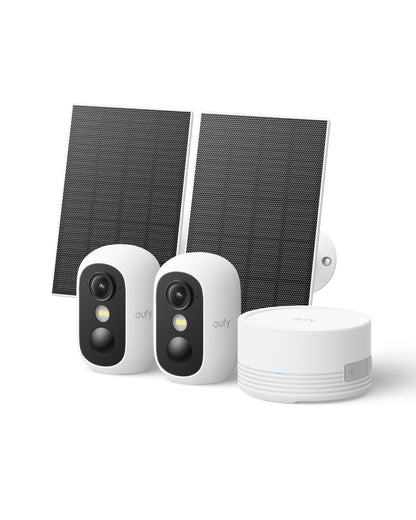 eufy Security Indoor/Outdoor Camera C35, Spotlight-Free Color Night Vision