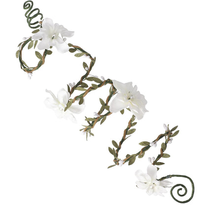FRESHME Renaissance Fairy Floral Arm Wrap - 1 PC Elf Bracelet Mother Nature Costume Poison Ivy Costume Renfaire Accessories
