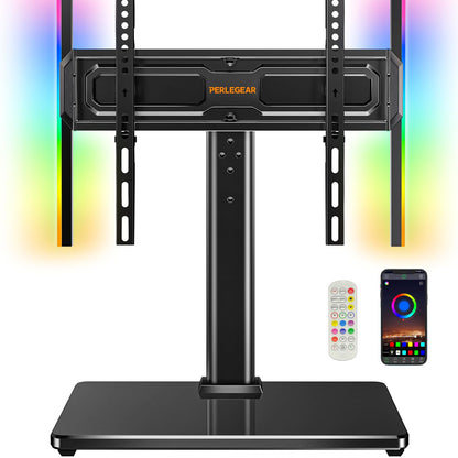 PERLEGEAR Universal Swivel TV Stand for 24-60 inch TVs up to 45kg