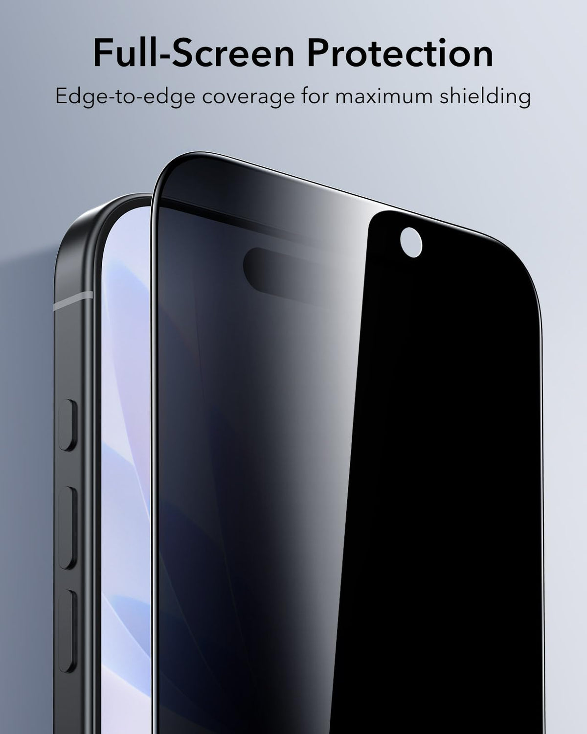 ESR 3 Pack for iPhone 17 Pro Max Privacy Screen Protector, Classic