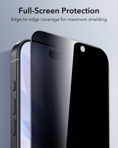 ESR 3 Pack for iPhone 17 Pro Max Privacy Screen Protector, Classic