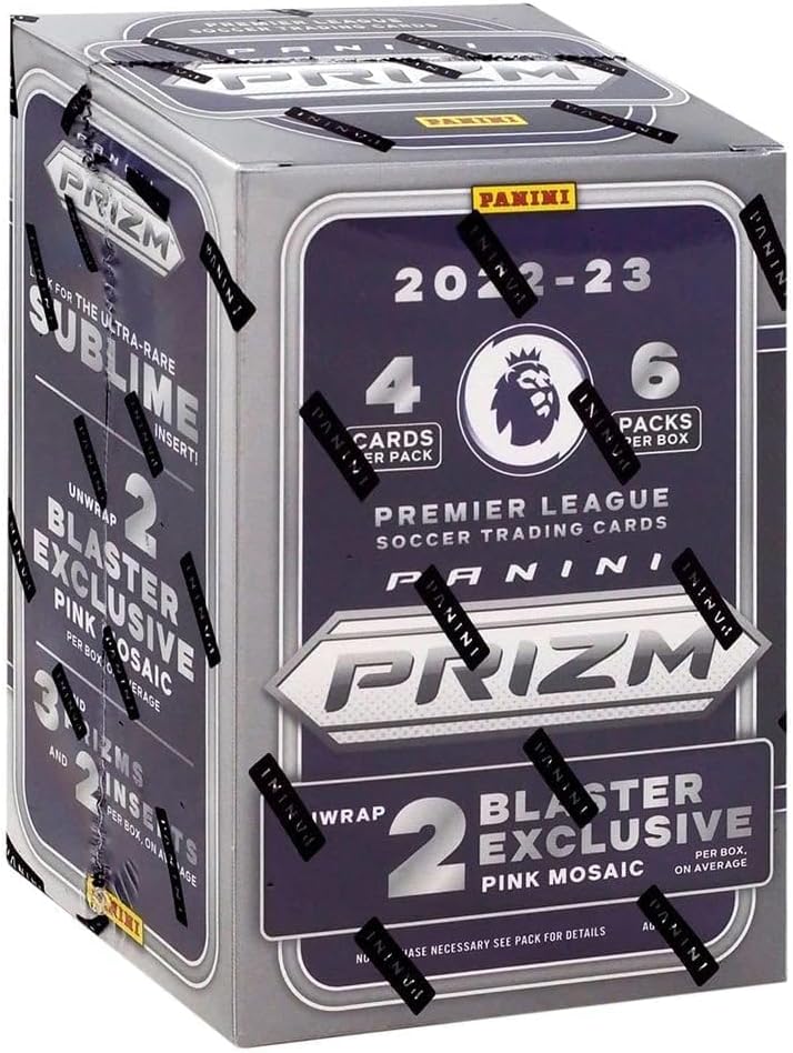 2022-23 Panini Prizm EPL Premier League Soccer (Football) Blaster Box - 24 Trading Cards Total