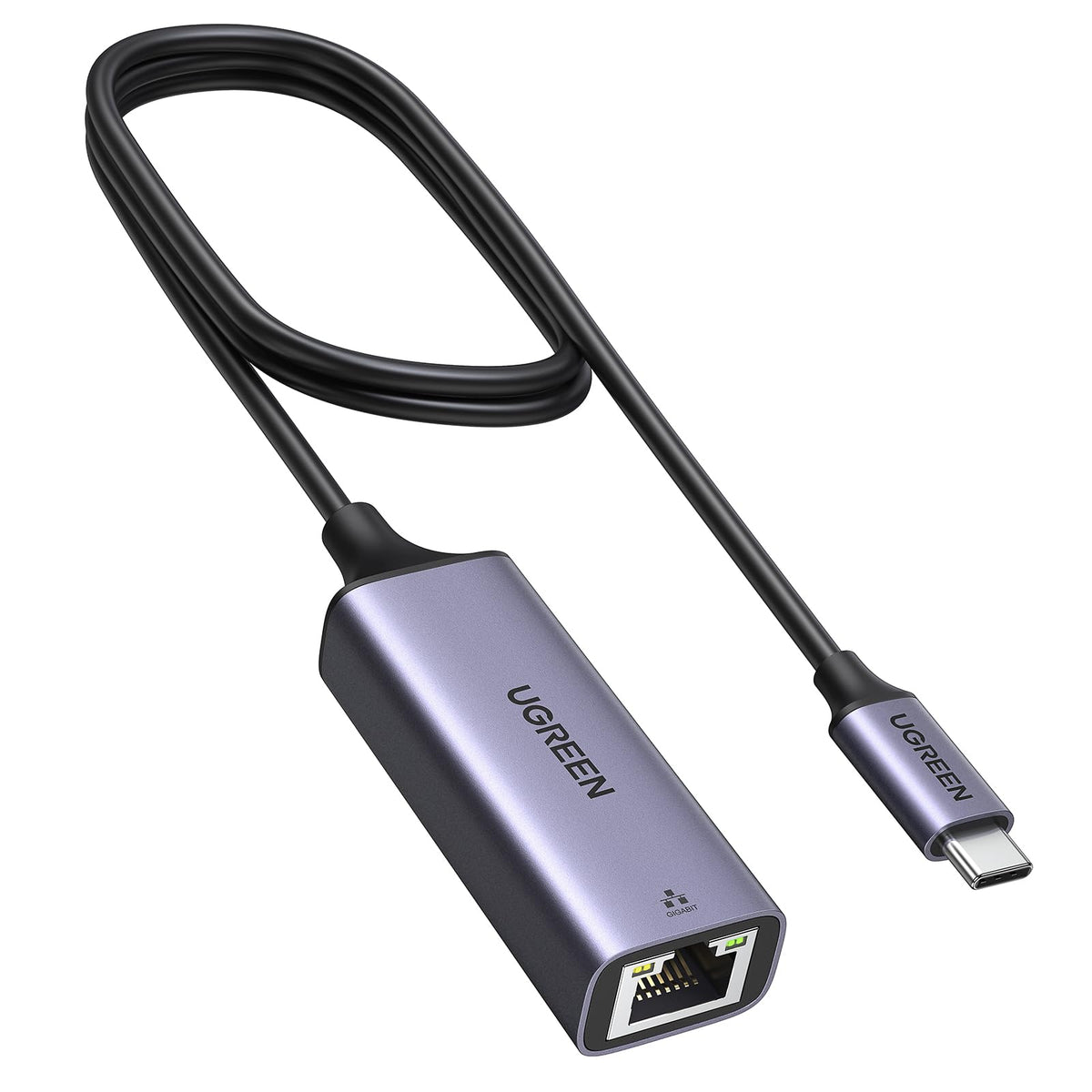 UGREEN USB C to Ethernet Adapter, Plug and Play 1Gbps Aluminum Adapter