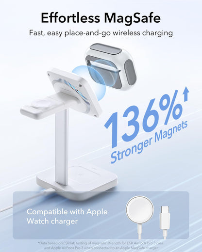 ESR for AirPods Pro 3 Case, Compatible with MagSafe, Orange
