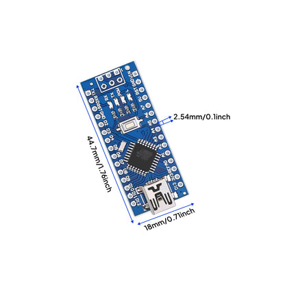 ELEGOO Presoldered Nano Board USB-C with Cable Compatible with Arduino 3PC