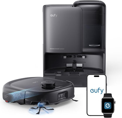 eufy E25 Robot Vacuum and Mop for Pet Hair, 20,000 Pa, HydroJet Roller Mop