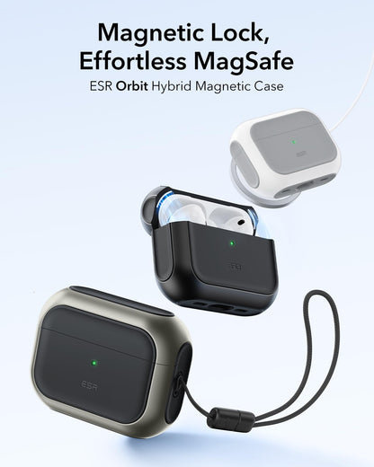 ESR for AirPods Pro 2 Case, Compatible with MagSafe, White