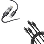 Baseus USB C Cable, 100W 5A Fast Charging USB C Charger Cable with LED Display USB C Cable, 2-Pack 3.3ft 100W 5A Fast Charging USB C to USB C Cable