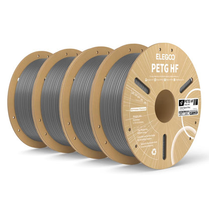 ELEGOO Rapid PETG 3D Printer Filament 1.75mm Black 1KG