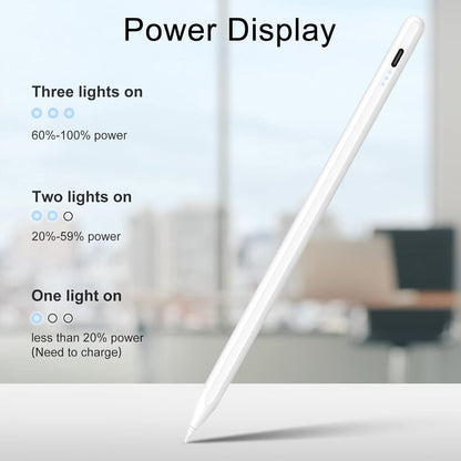 DIGIROOT iPad Pencil for 2018-2026, Plam Rejection Stylus Pen for iPad