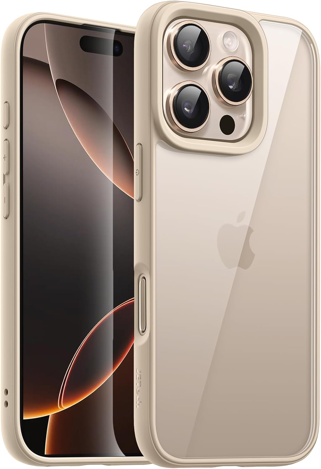 JETech Case for iPhone 16, Anti-Yellowing, Clear