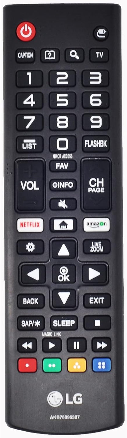Original LG AKB75095307 Smart TV Remote Control for ALL LG LCD, LED, OLED Smart TVs (Batteries NOT Included)