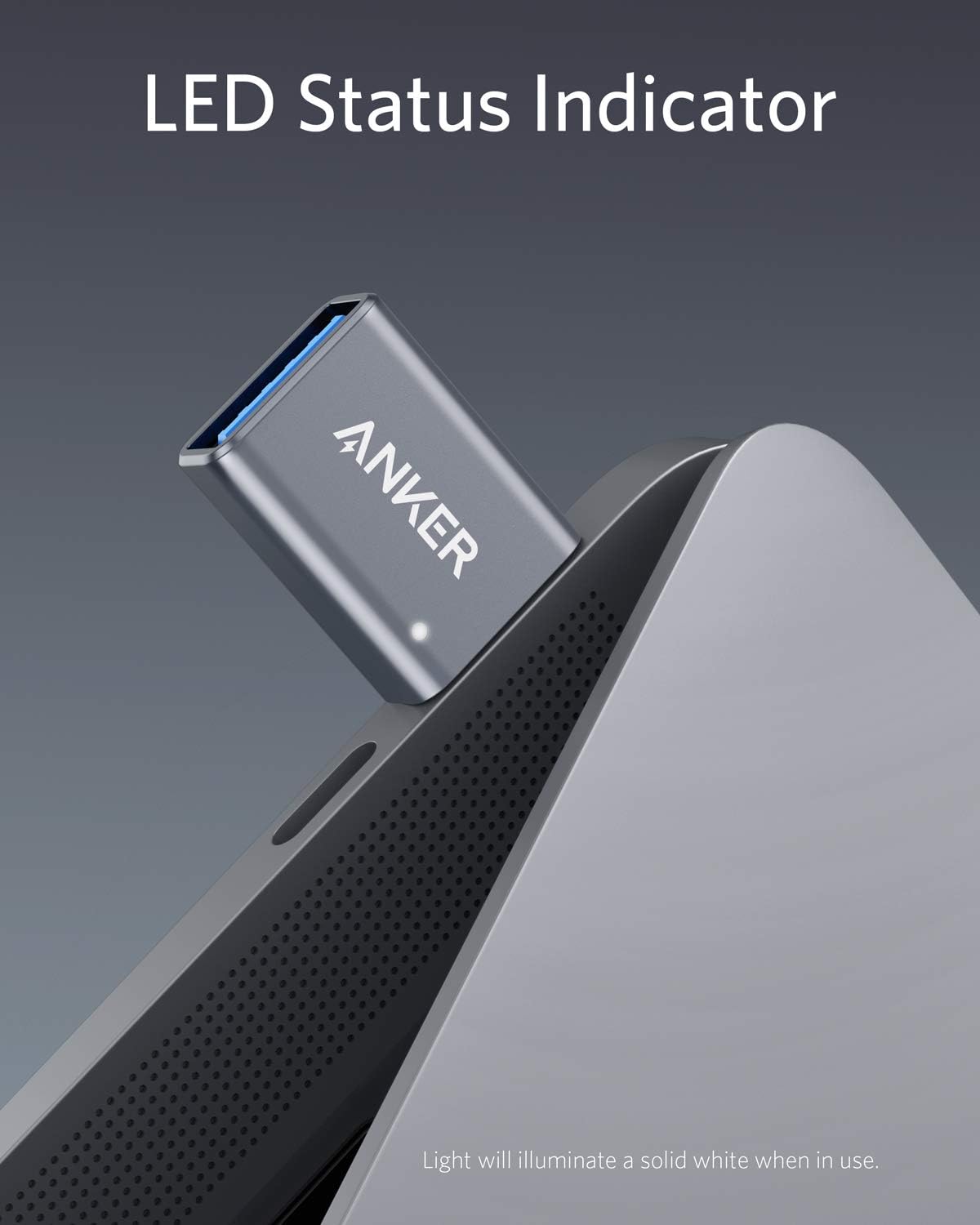 Anker USB C Adapter (2 Pack), USB C to USB Adapter High-Speed Data Transfer
