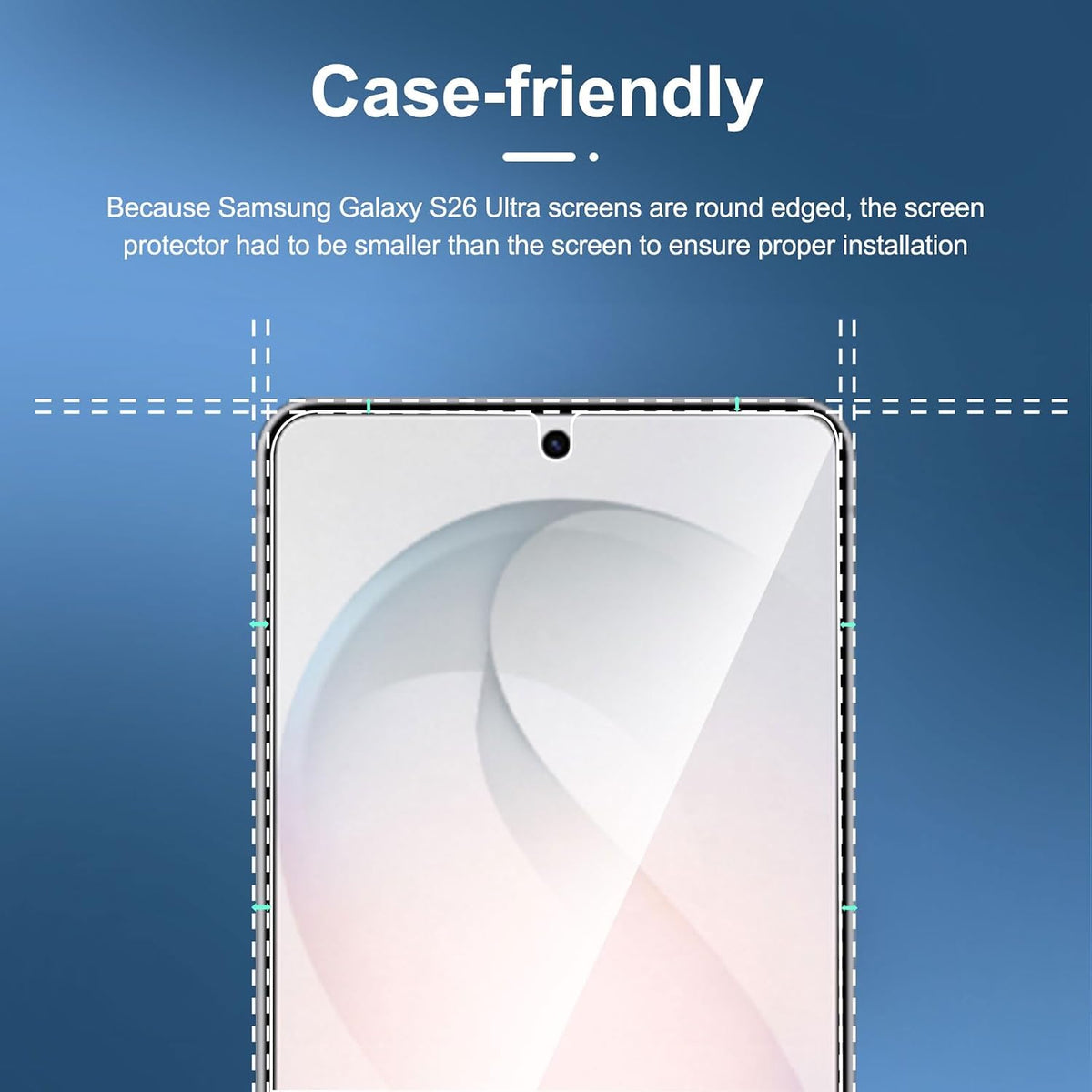 NEW'C for Samsung Galaxy S23 6.1" (SM-S911),Screen Protector Tempered Glass