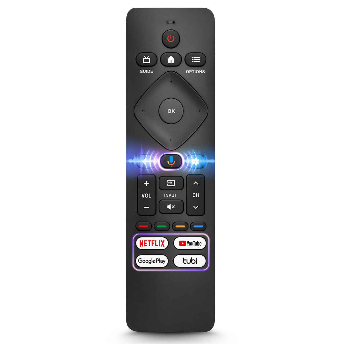 Replacement for Samsung TV Remote, for All 2018-2024 Samsung Remote Control for Smart TV with Voice Control. No Solarcell. 2-Year Warranty.