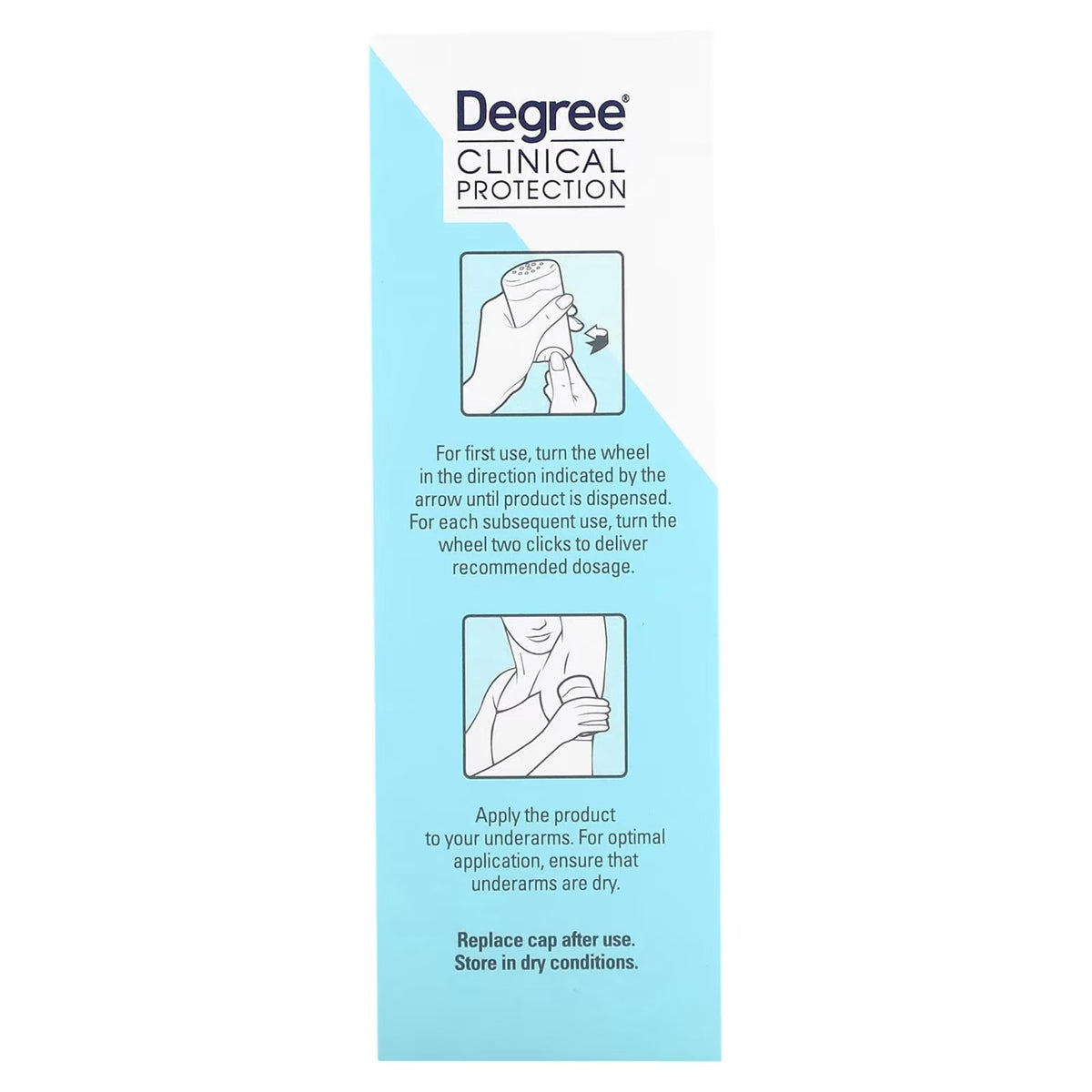 Degree Advanced Protection Antiperspirant Deodorant Vanilla & Jasmine 2.6oz