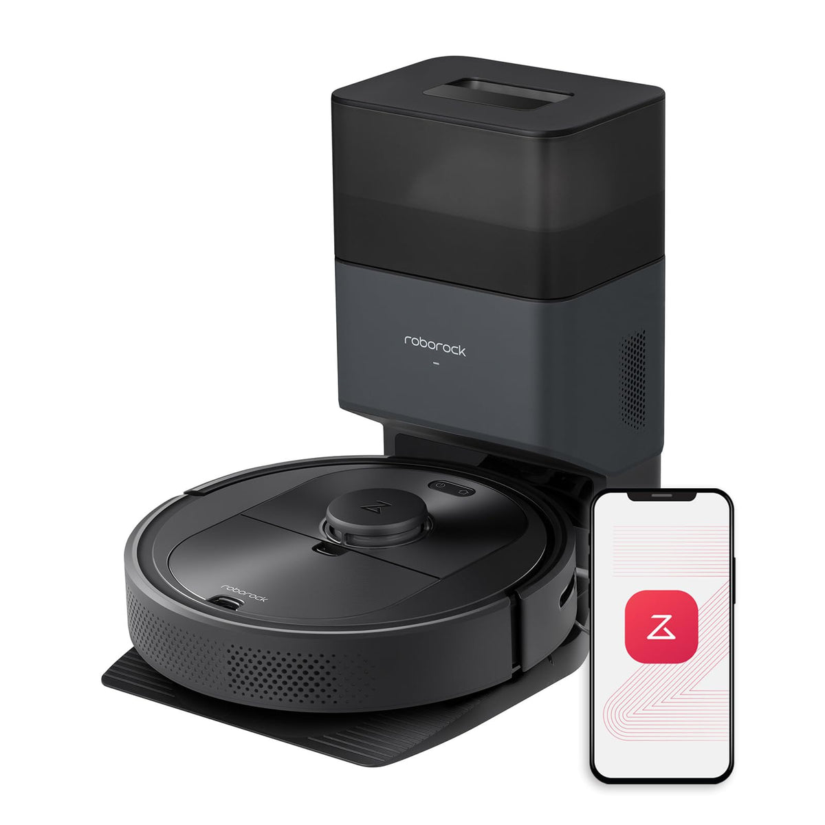 roborock Q7 M5+ Robot Vacuum and Mop, Up to 7-9 Weeks Self-Empty, 10000Pa