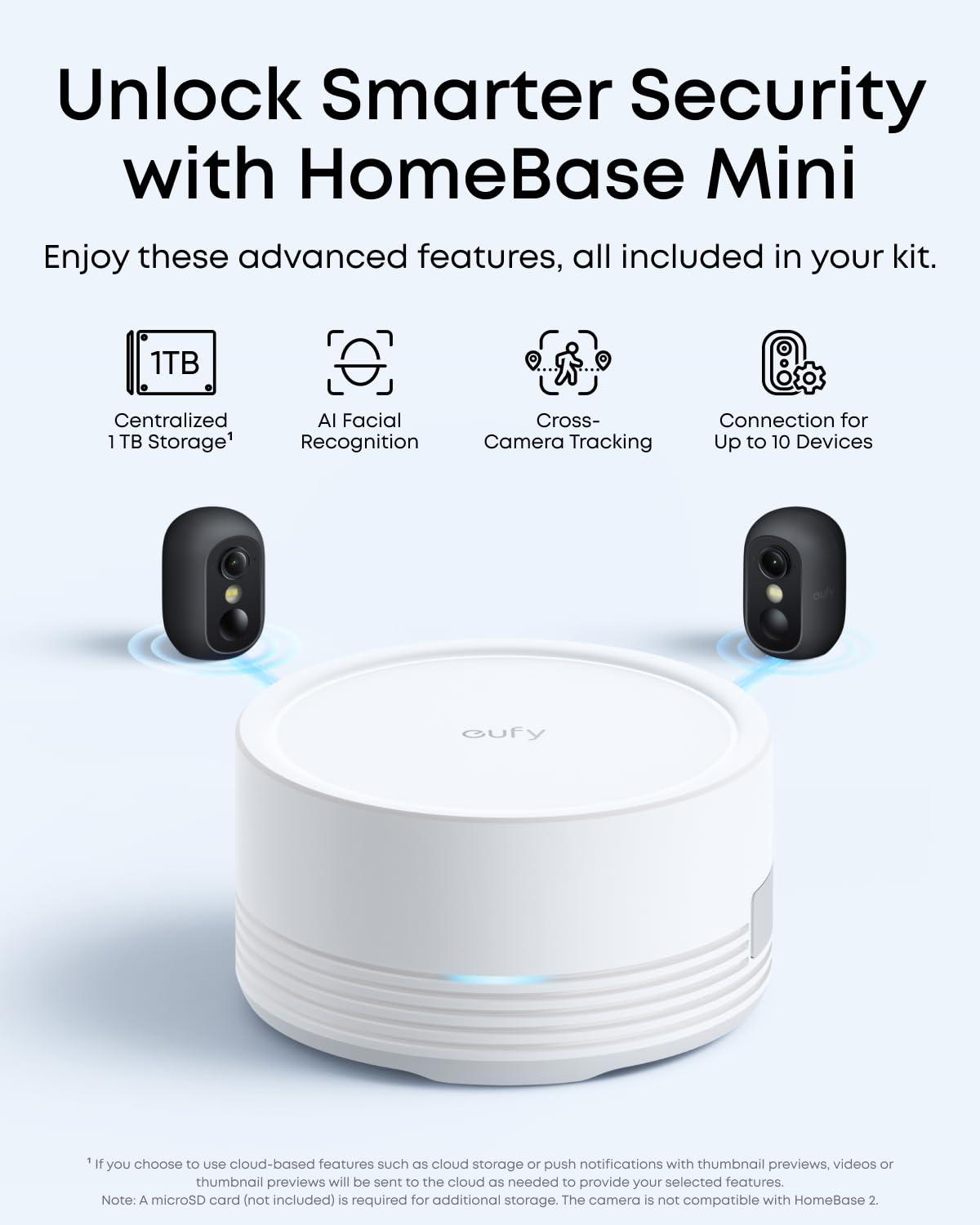 eufy Security Indoor/Outdoor Camera C35, Spotlight-Free Color Night Vision