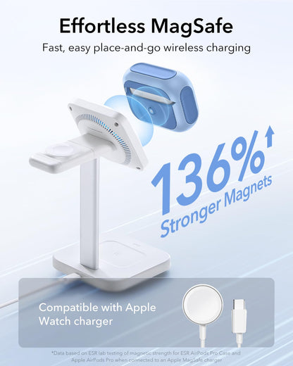 ESR for AirPods Pro 3 Case, Compatible with MagSafe, Orange