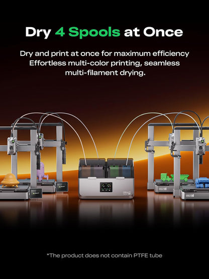 Creality K2 Combo 3D Printer Bundle with Space Pi X4 Filament Dryer Box