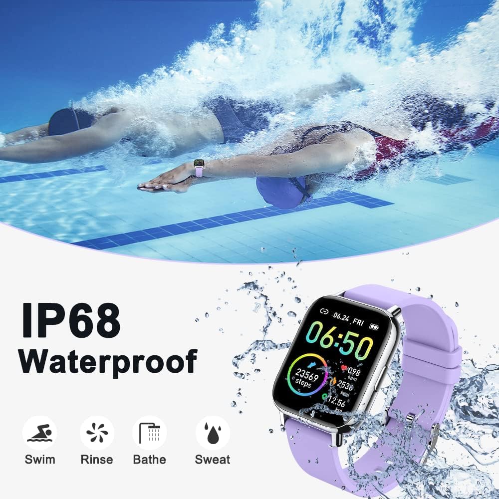 Motast Smart Watch, Fitness Tracker 1.69'' HD for Men Women,