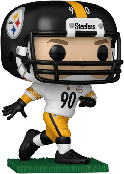 TJ Watt #309 Funko POP! Figurine, Pittsburgh Steelers, Facsimile Signed