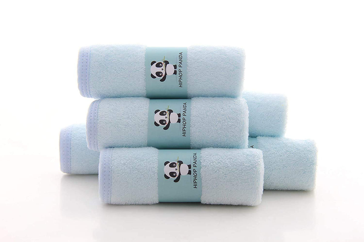 HIPHOP PANDA Soft Baby Washcloths, 2-Layer, 30 Pack Newborn Gift Set