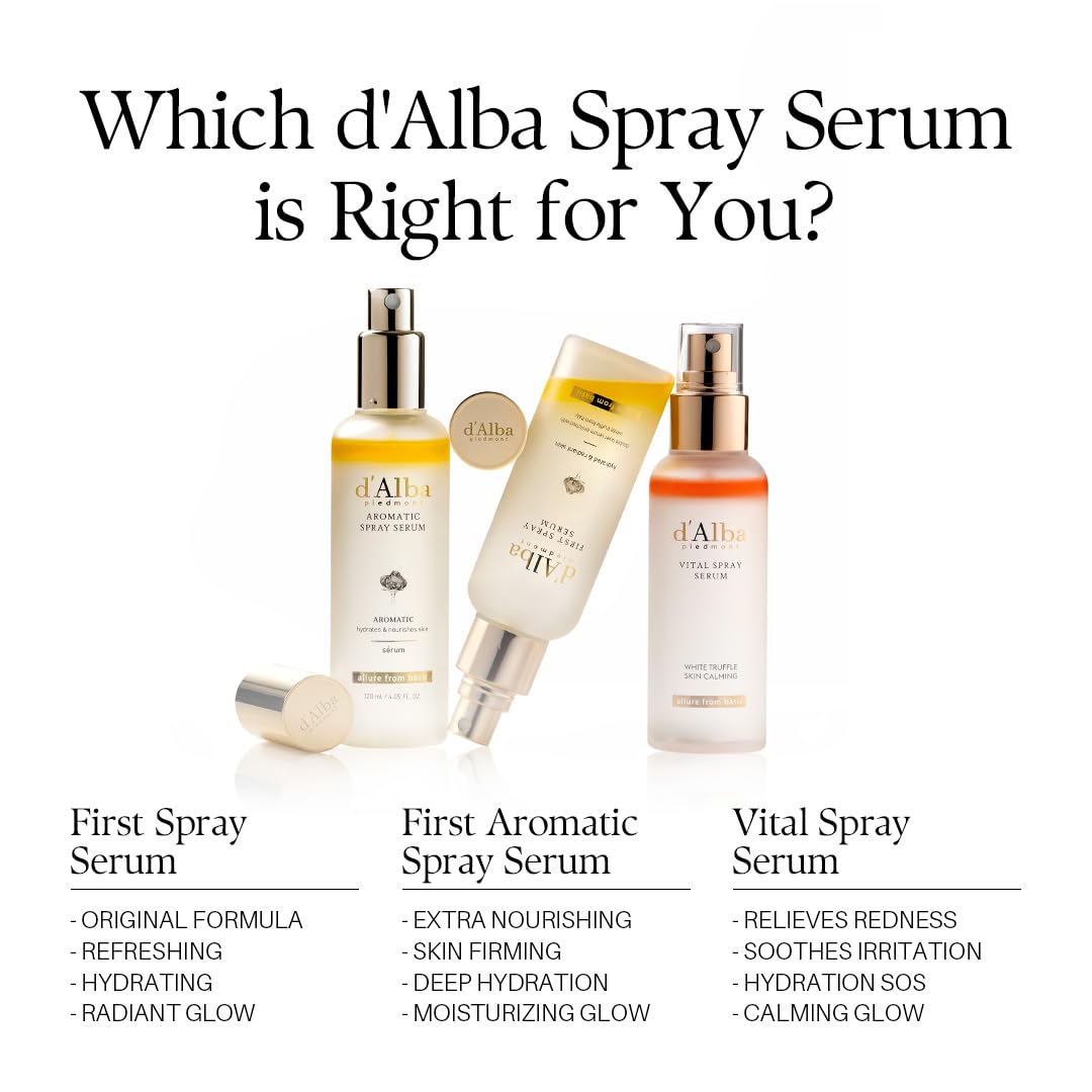d'alba Piedmont Italian White Truffle First Spray Serum (1.69 fl oz)