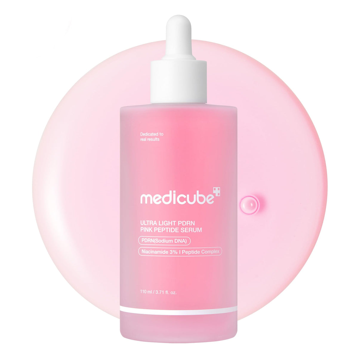 medicube PDRN Pink Peptide Serum with Salmon DNA, Firmer, Even-Looking Skin