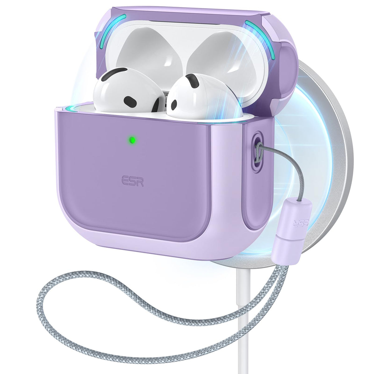 ESR for AirPods Pro 2 Case, Compatible with MagSafe, White