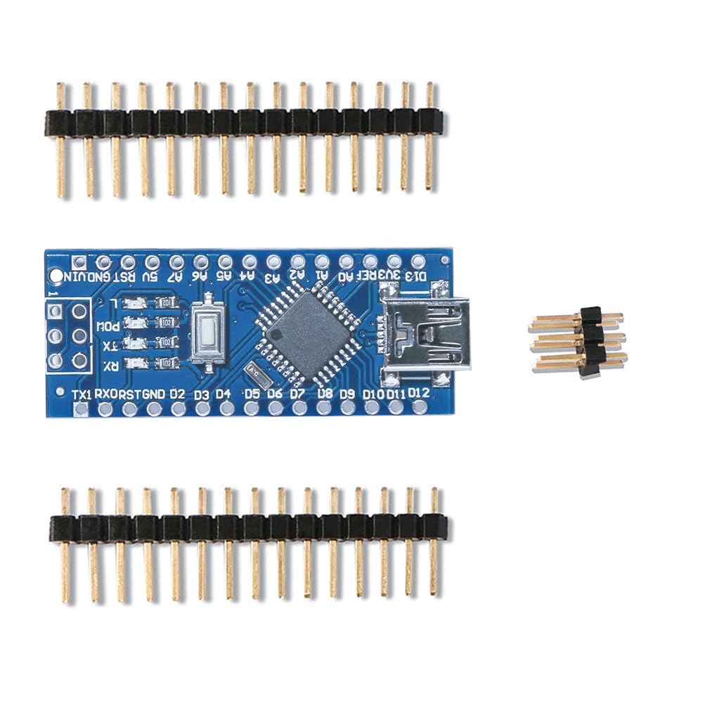 ELEGOO Presoldered Nano Board USB-C with Cable Compatible with Arduino 3PC