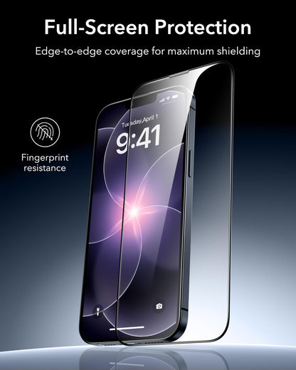 ESR 3 Pack for iPhone 17 Pro Max Screen Protector, Armorite