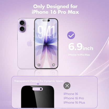 UNBREAKcable Privacy Screen Protector for iPhone 15, Full Coverage