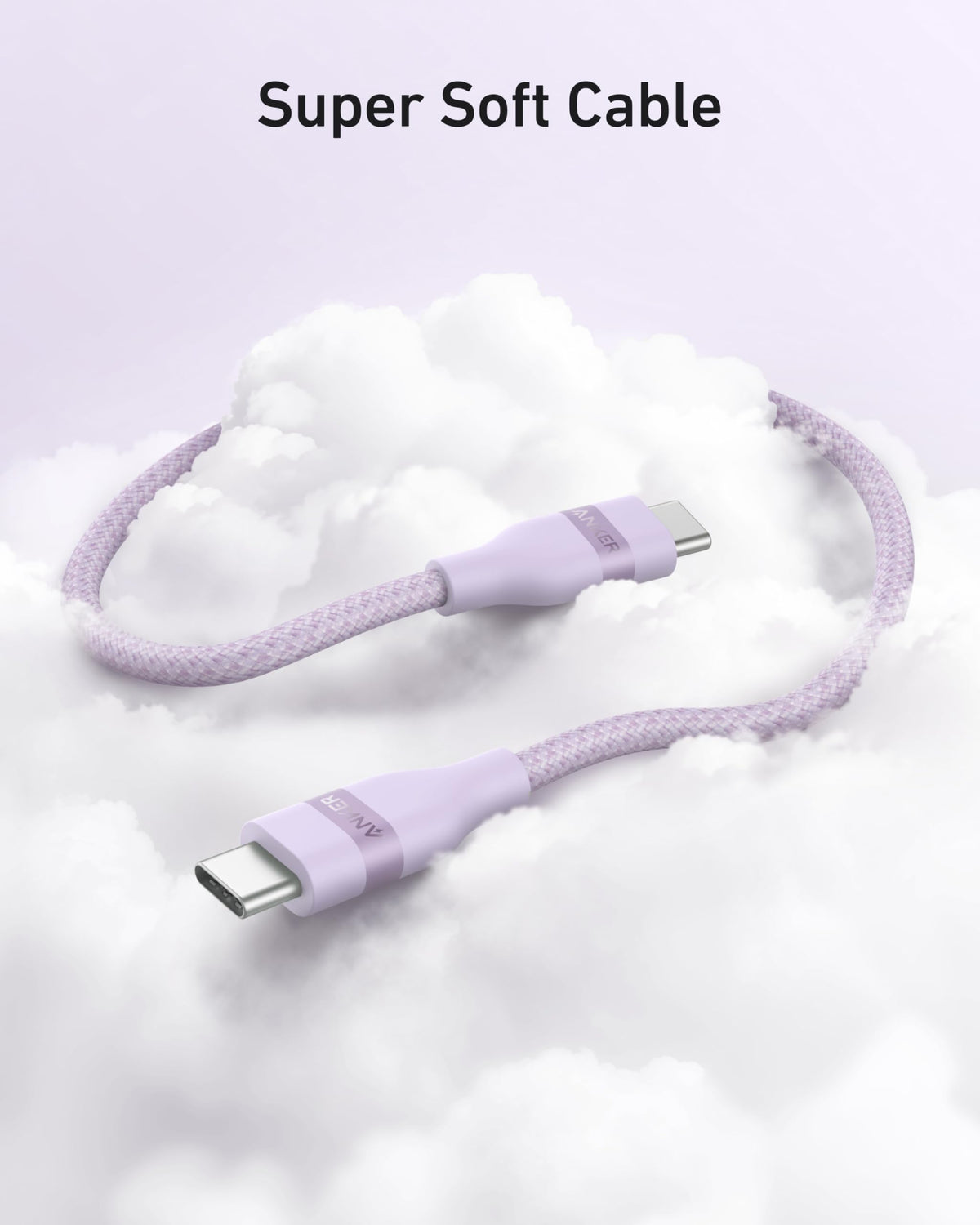 Anker Nano USB C to USB C Cable, 240W Fast Charging Cable (Black, 10ft)