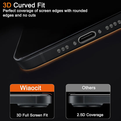 Wiaocit Tempered Glass Screen Protector for iPhone 13